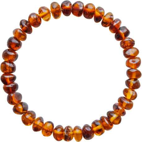 Baroque Cognac Adult Bracelet