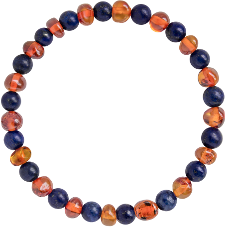 Baroque Lapis Lazuli Adult Bracelet