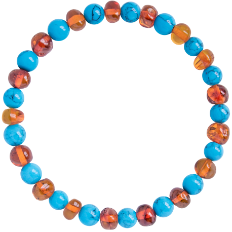 Baroque Turquoise Adult Bracelet