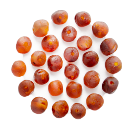 Baroque Raw Cognac Beads, size 4-6 mm, pack of 10 grams