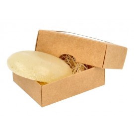 Natural Body Soap with Amber Dust, ECO box