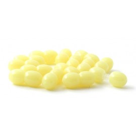 Screw clasps, Milk color, pack of 10 units