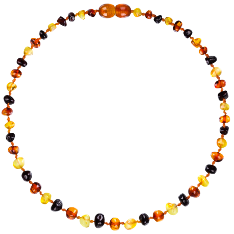 Baroque Multi 3 colors Teething Necklace