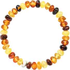 Natural Baltic Amber Adult Overlapping Necklaces Mixed Color Lot 10 Wholesale 
