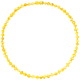 Baroque Lemon Adult Necklace