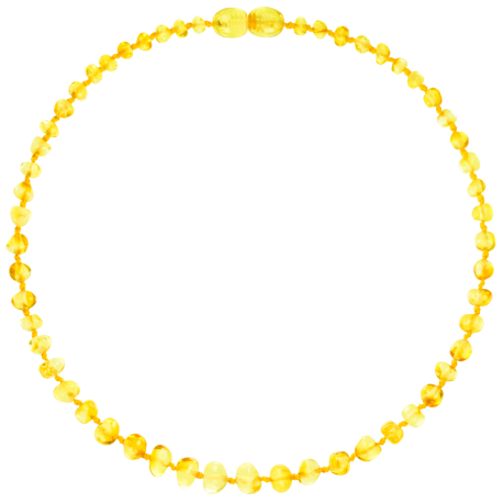Baroque Lemon Teething Necklace