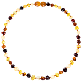 Baroque Multi 4 colors Teething Necklace