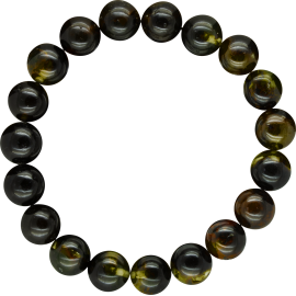 ECO Bracelet 10 mm size Beads, 20-21 cm