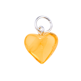 Heart Pendant - Lemon