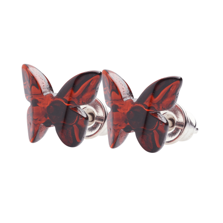 Butterfly Earrings - Cherry