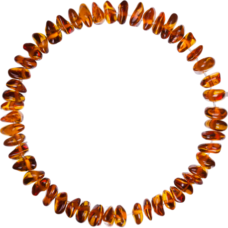Nuggets Cognac Teething Bracelet